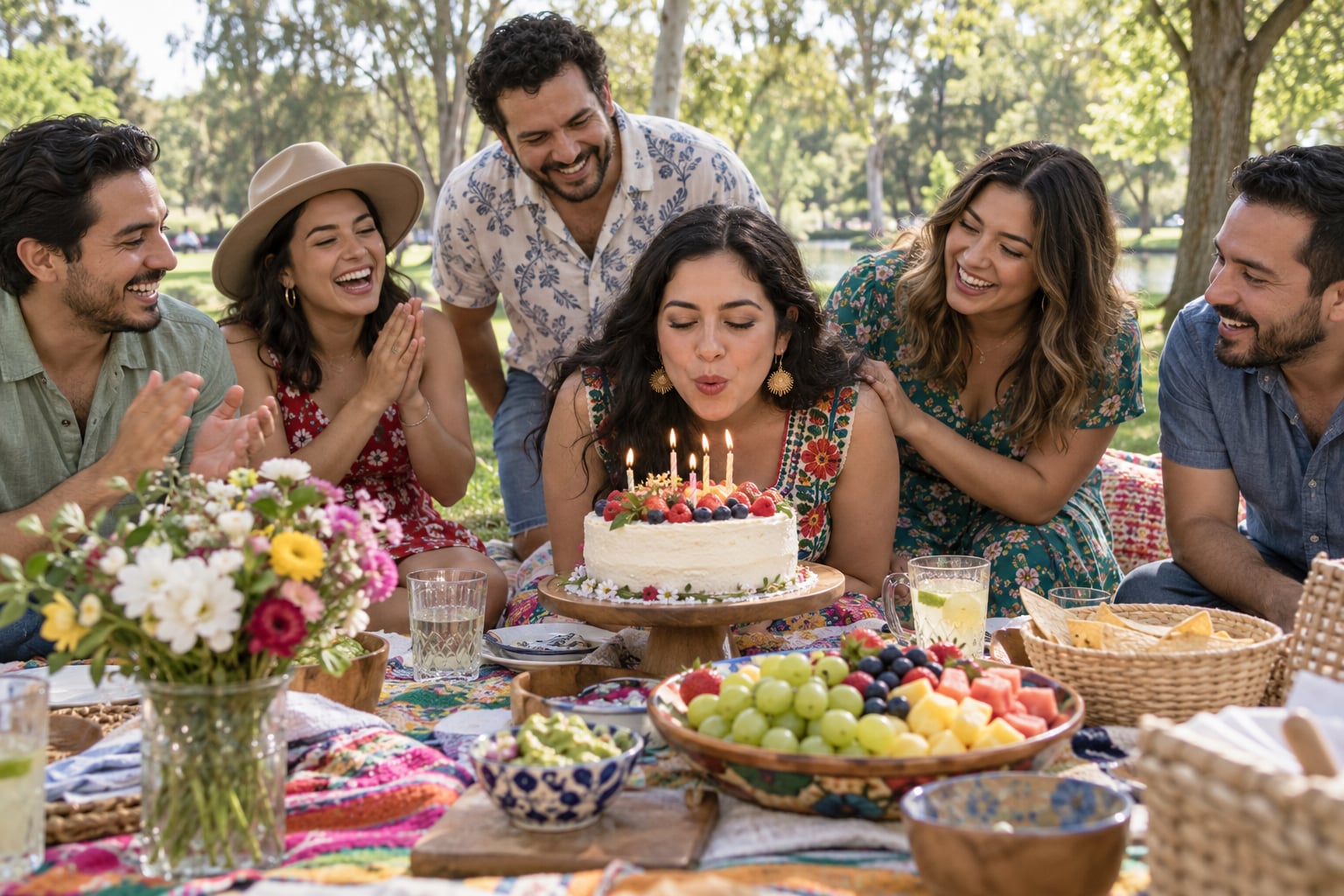 Portada ilustrativa de cumpleaños